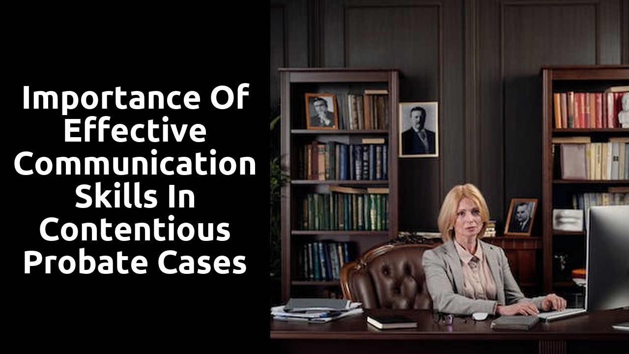 Importance of Effective Communication Skills in Contentious Probate Cases
